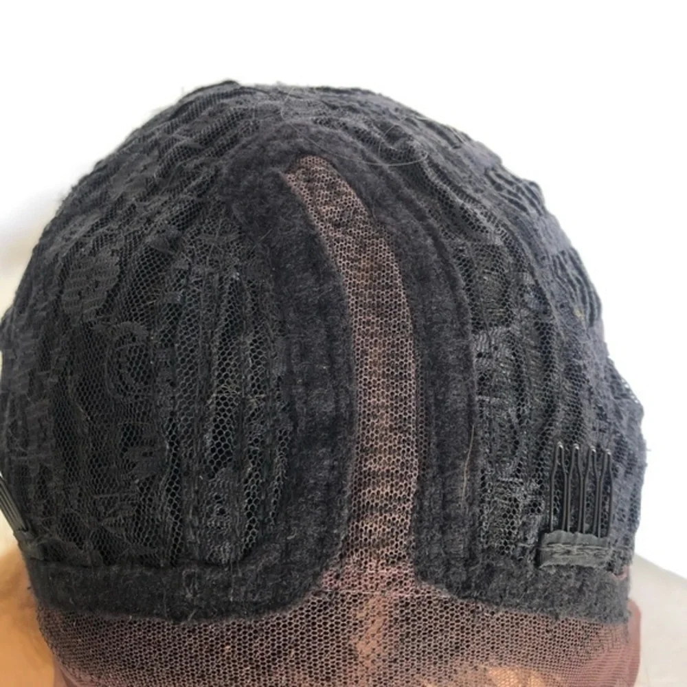L-Part Human Hair Blend Swiss Lace front w…